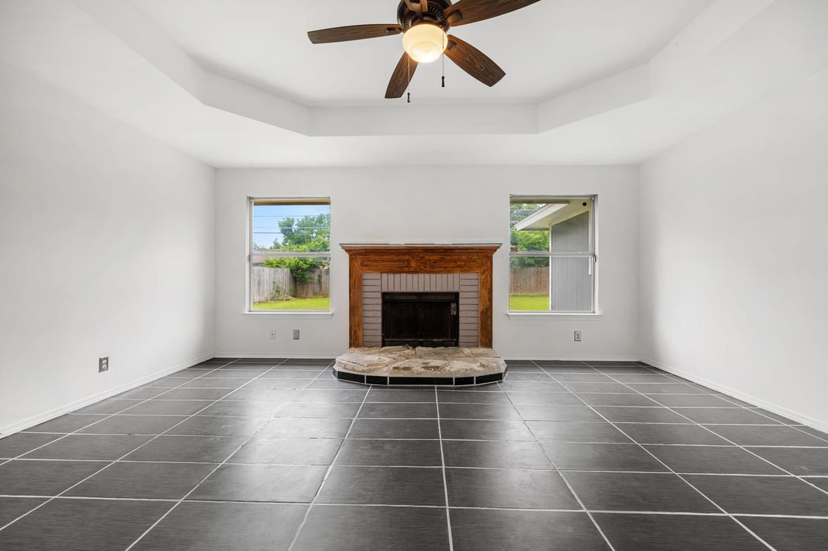 Primary bedroom at 2502 Coach Dr - 3 bed 2 bath home