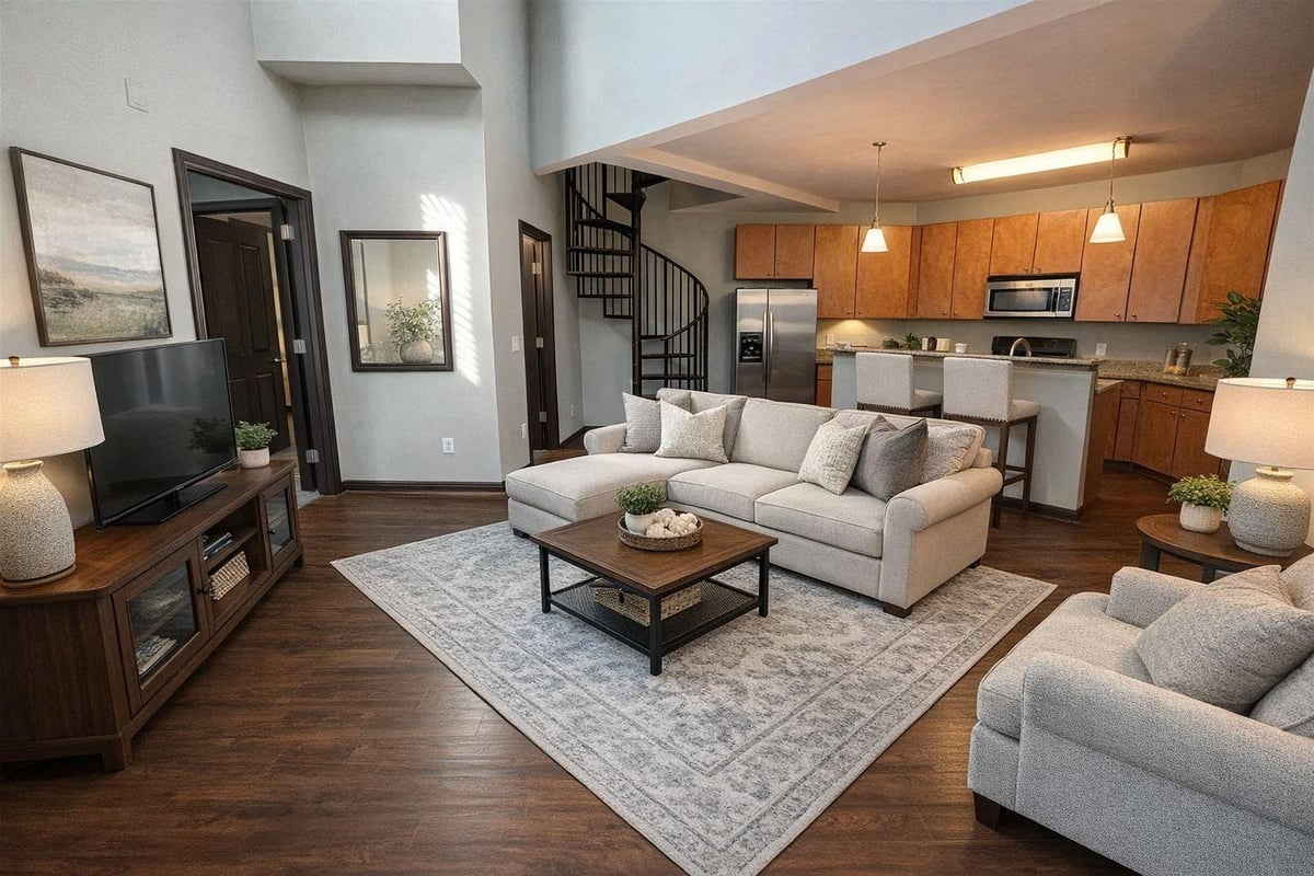 View 2502 Leon St Unit #505 in Texan Shoal Creek 2502 Leon St Unit #505 - front exterior - Luxury home in Texan Shoal Creek, Austin, TX