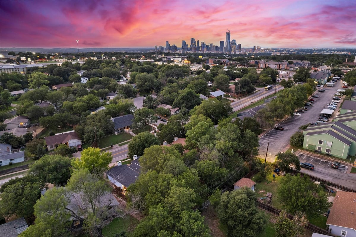 View 2503 Parker Ln Unit #A & B in Glenway Terrace 2503 Parker Ln Unit #A & B - front exterior - Luxury home in Glenway Terrace, Austin, TX