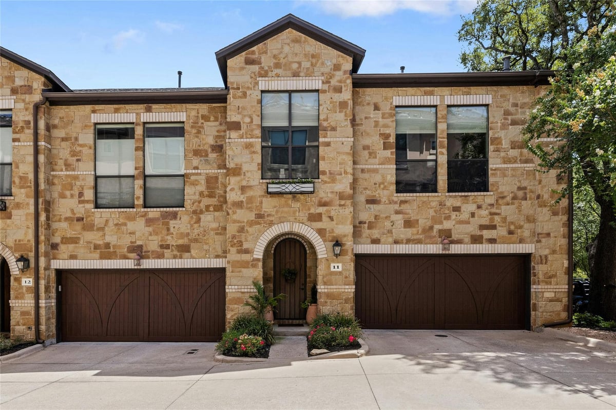 View 2505 Enfield Rd Unit #11 in 2505 Enfield Twnhms Condo 2505 Enfield Rd Unit #11 - front exterior - Luxury home in 2505 Enfield Twnhms Condo, Austin, TX
