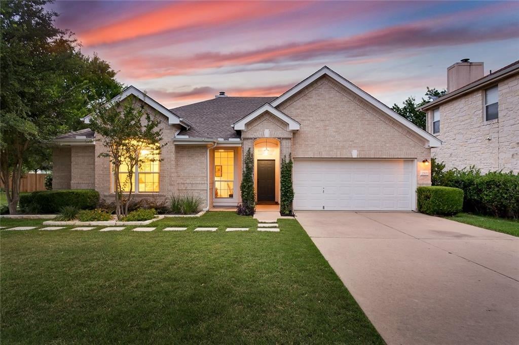 View 2509 Sonoma CV in Lake Pointe Sec 03 Ph 01 2509 Sonoma CV - front exterior - Luxury home in Lake Pointe Sec 03 Ph 01, Austin, TX