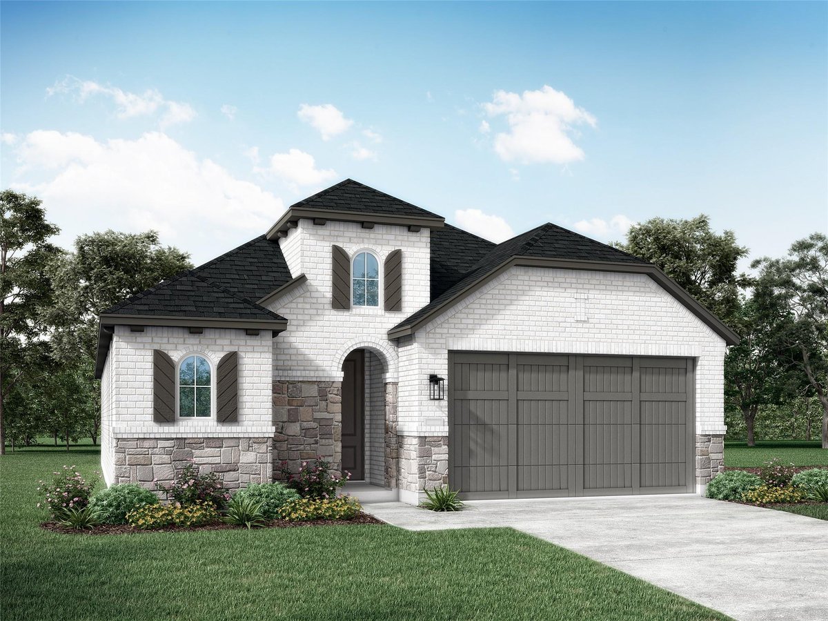 View 251 High Rock PASS in 6 Creeks at Waterridge 251 High Rock PASS - front exterior - Luxury home in 6 Creeks at Waterridge, Kyle, TX