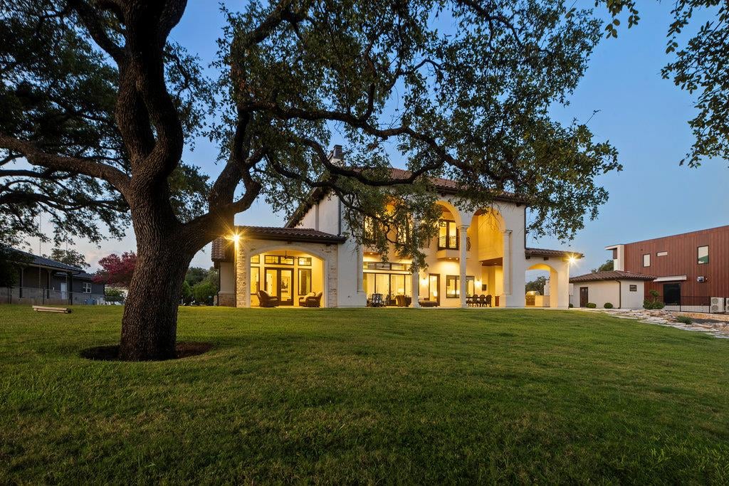 View 2510 Belaire East LN in Bel Air Sherwood Shores 2510 Belaire East LN - front exterior - Luxury home in Bel Air Sherwood Shores, Granite Shoals, TX
