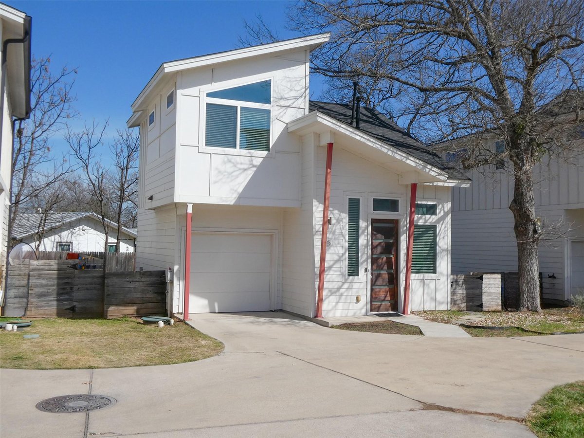 View 2512 WHELESS LN Unit #5 in 2512 Wheless Condos 2512 WHELESS LN Unit #5 - front exterior - Luxury home in 2512 Wheless Condos, Austin, TX