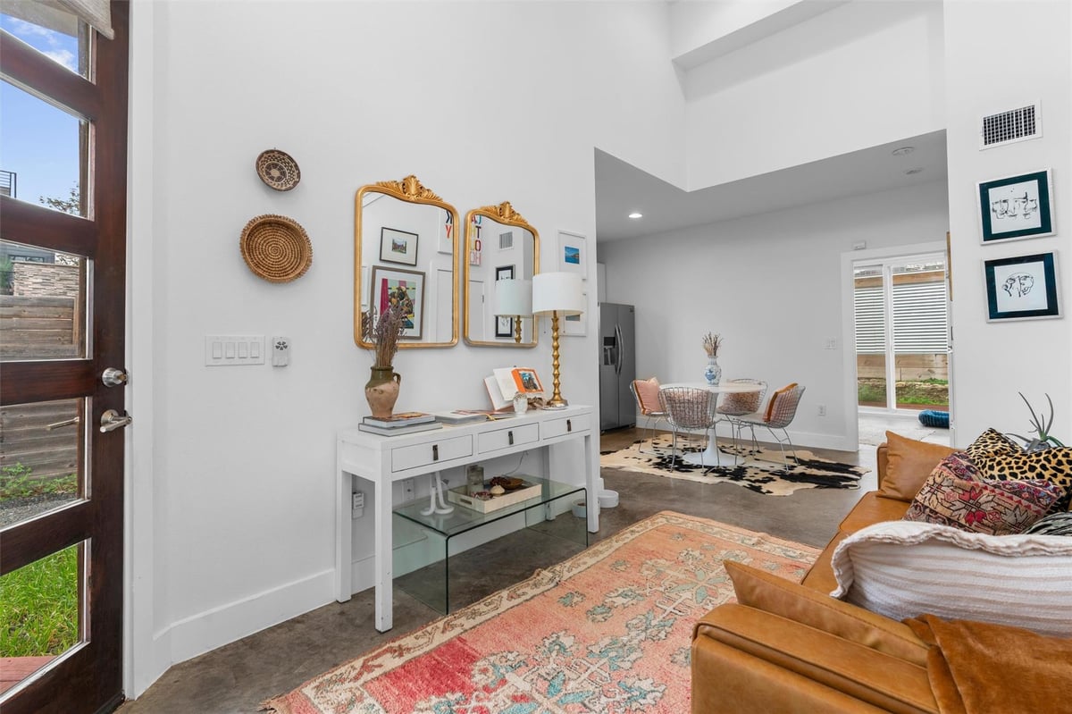 Primary bedroom at 2514 E 4th St Unit #B - 2 bed 2 bath home