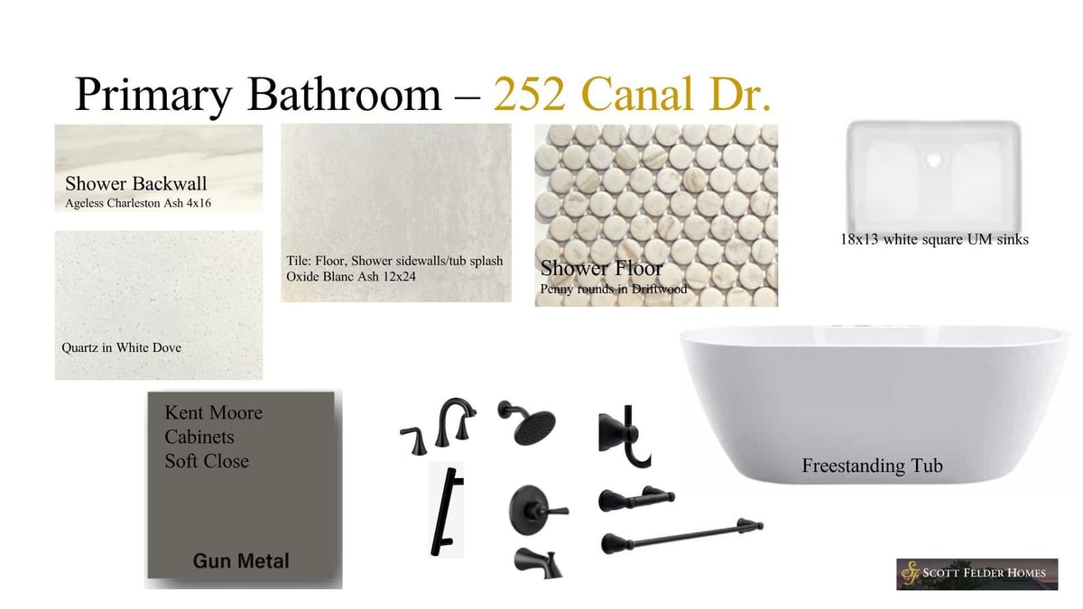 Bathroom at 252 Canal Dr - 4 bed 3 bath home
