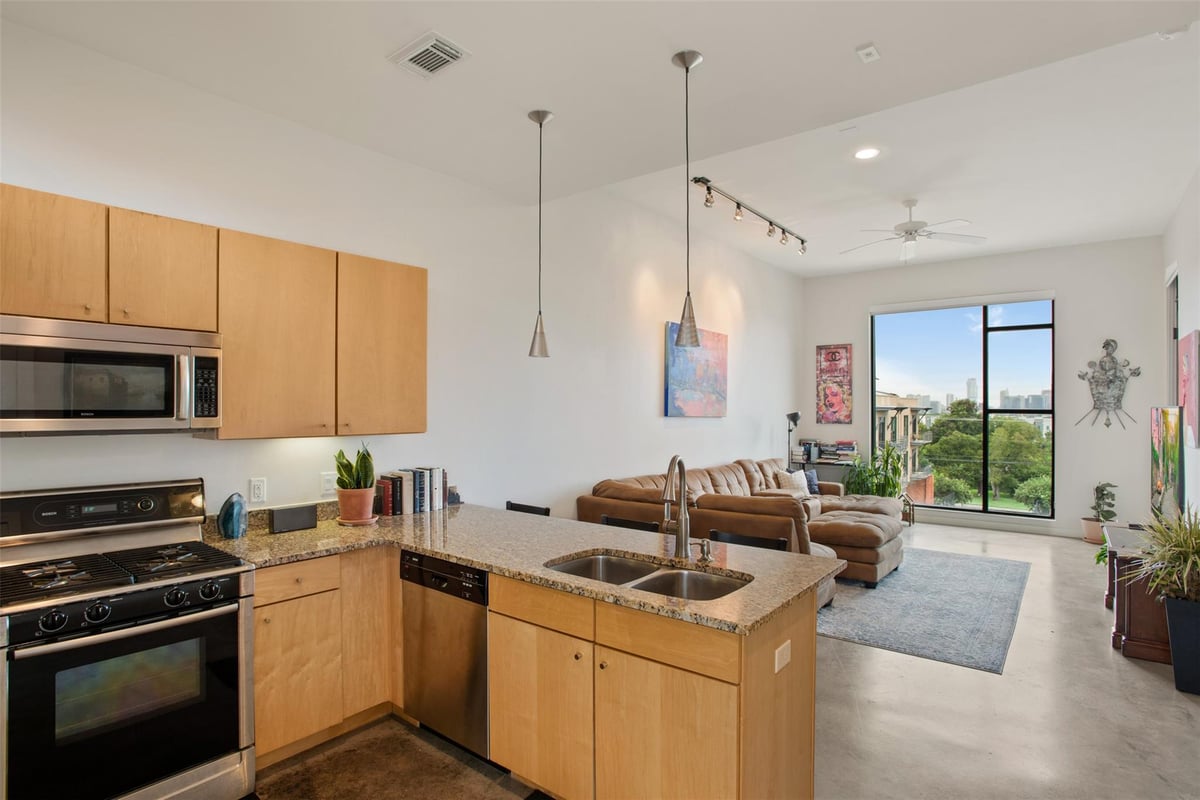 View 2525 S Lamar Unit #309 in Spaces 2525 Condo 2525 S Lamar Unit #309 - property photo 1 - Luxury home in Spaces 2525 Condo, Austin, TX