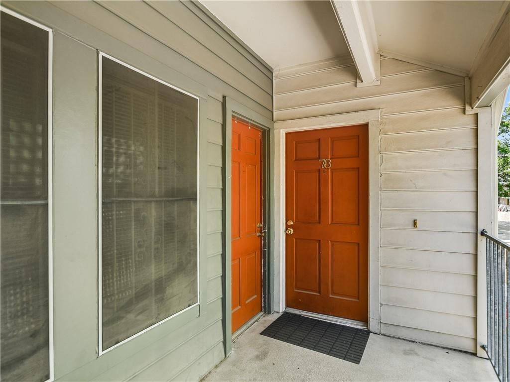 View 2529 Rio Grande ST Unit #78 in Orange Tree Condominiums 2529 Rio Grande ST Unit #78 - front exterior - Luxury home in Orange Tree Condominiums, Austin, TX