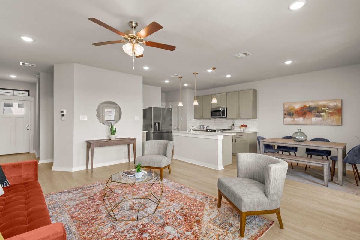 View 253 FIELDWOOD DR Unit #B in Harvest Meadows 253 FIELDWOOD DR Unit #B - property photo 1 - Luxury home in Harvest Meadows, Buda, TX