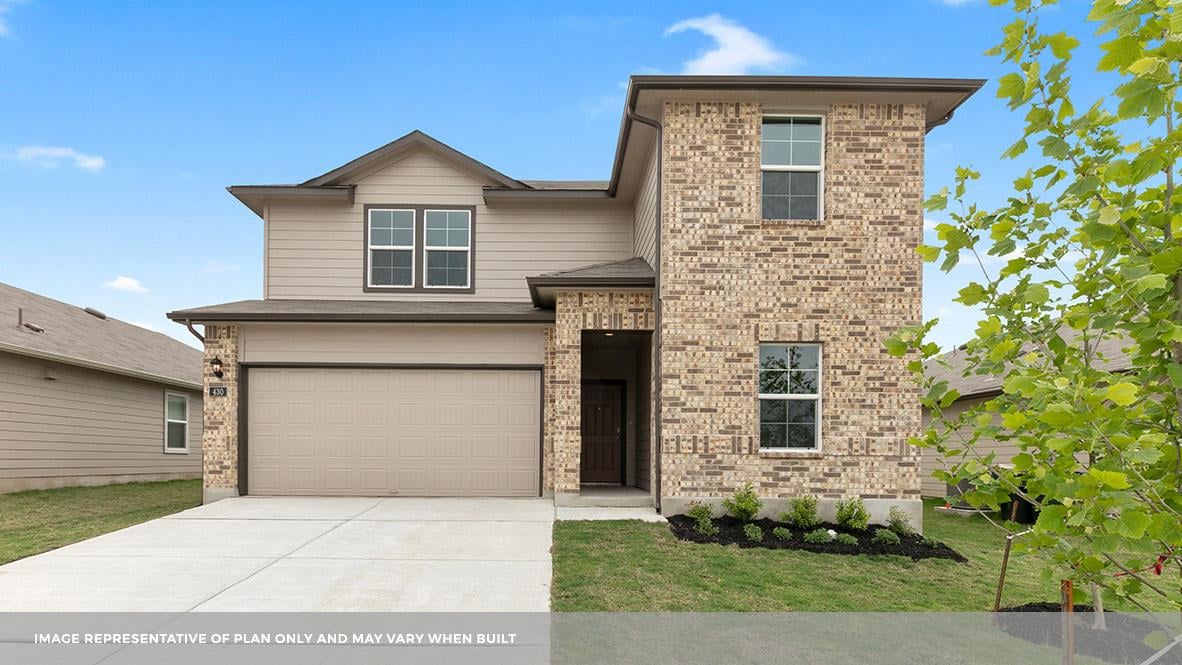 View 25517 Farmers Crop LN in Briarwood 25517 Farmers Crop LN - front exterior - Luxury home in Briarwood, Elgin, TX