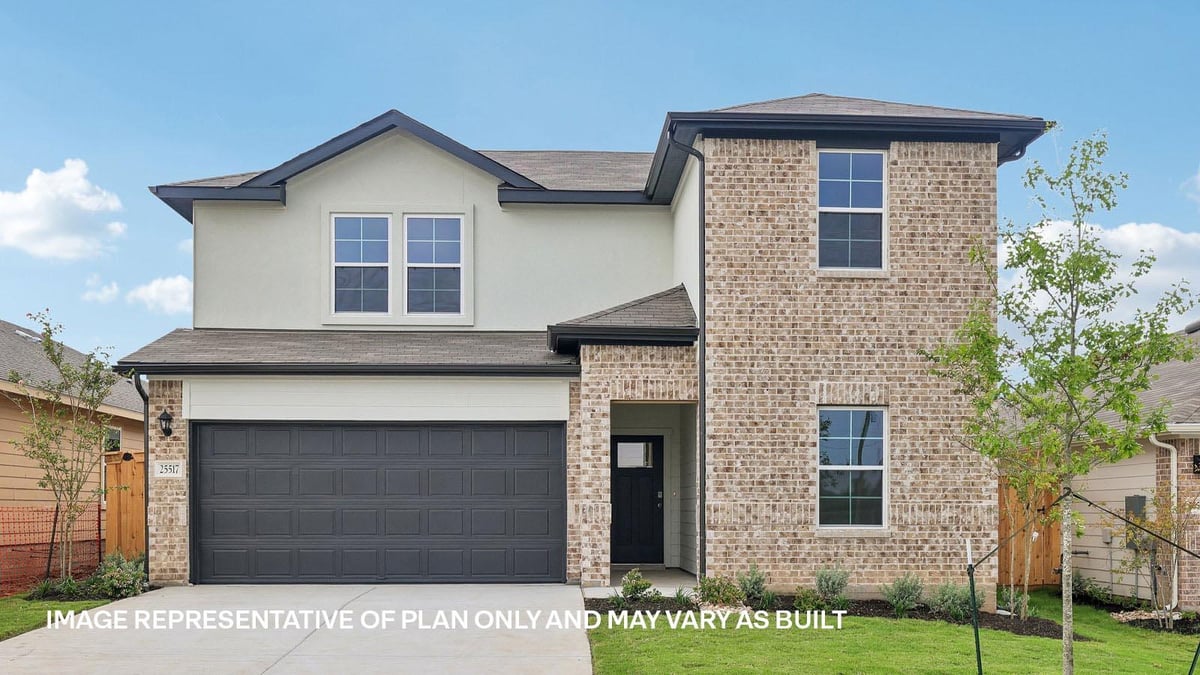 View 25517 Farmers Crop LN in Briarwood 25517 Farmers Crop LN - front exterior - Luxury home in Briarwood, Elgin, TX