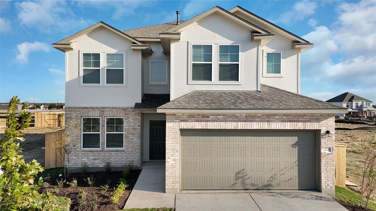 View 25517 Flora Bella LN in Briarwood 25517 Flora Bella LN - front exterior - Luxury home in Briarwood, Elgin, TX