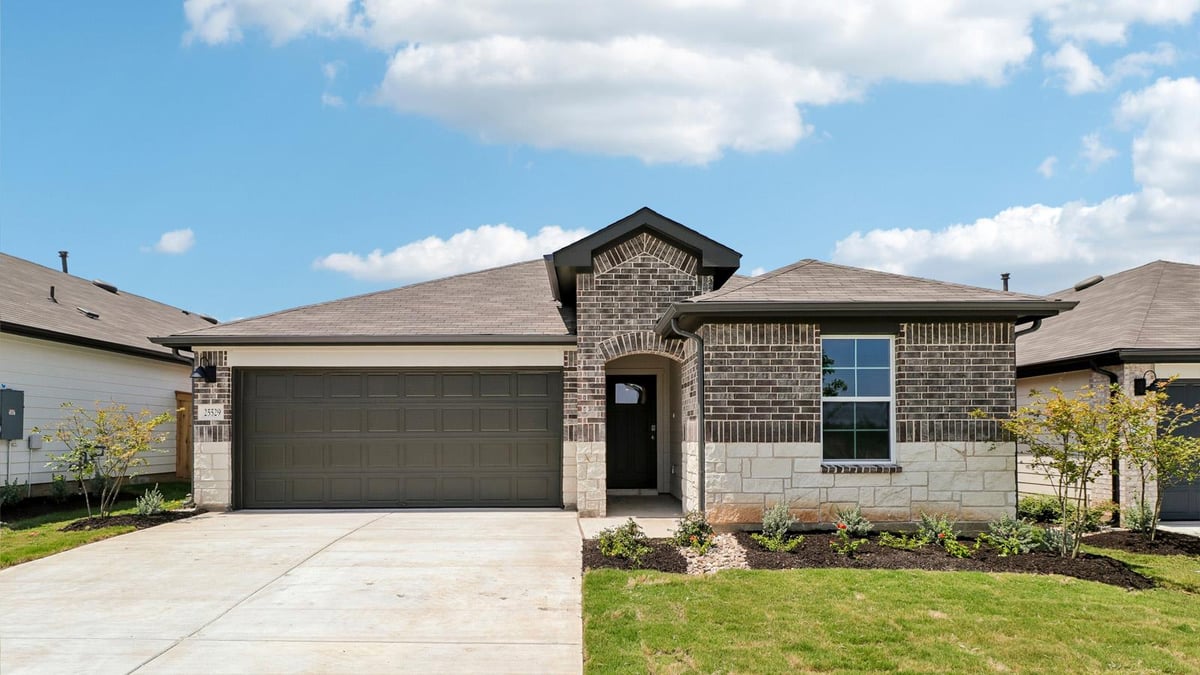 View 25529 Farmers Crop LN in Briarwood 25529 Farmers Crop LN - front exterior - Luxury home in Briarwood, Elgin, TX