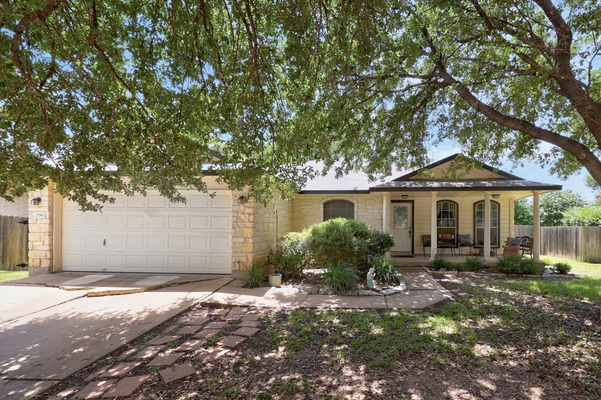 View 2556 Vernell WAY in Jester Farms Sec 03 2556 Vernell WAY - front exterior - Luxury home in Jester Farms Sec 03, Round Rock, TX