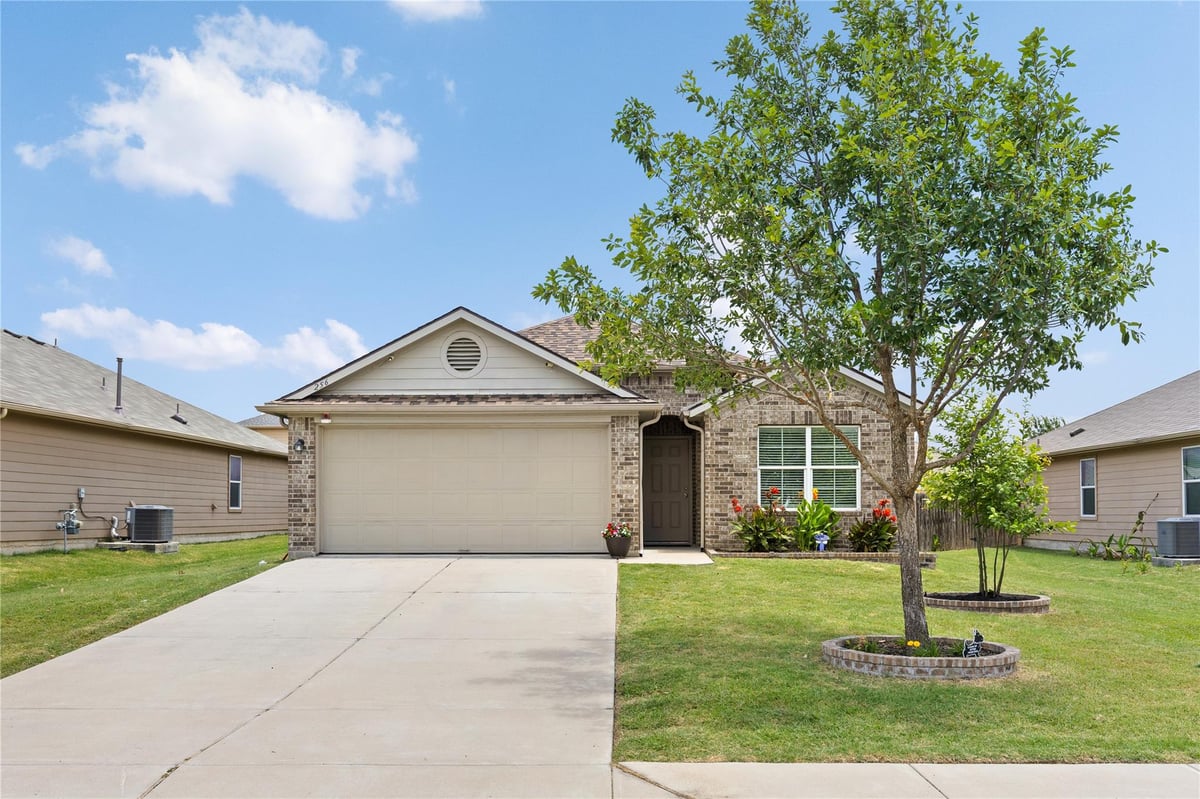 View 256 Alpha ST in Post Oak Sub Ph 6 256 Alpha ST - front exterior - Luxury home in Post Oak Sub Ph 6, Kyle, TX