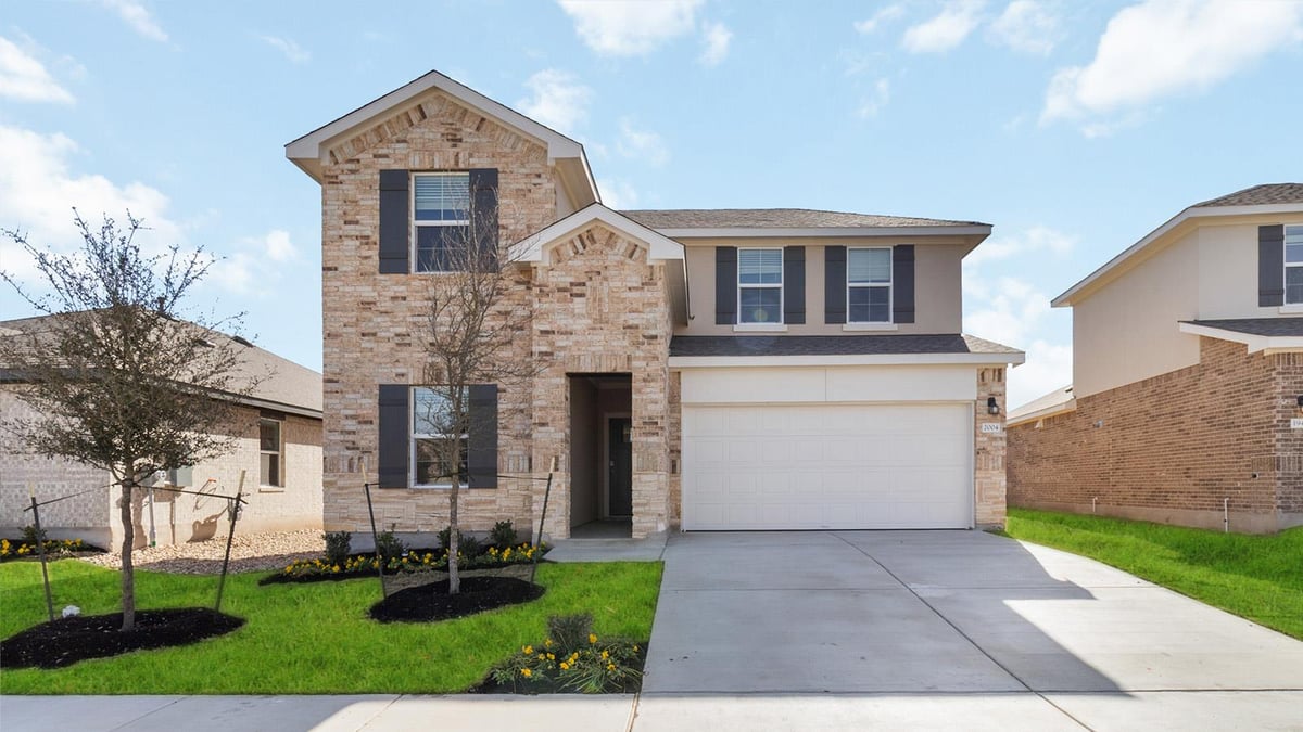 View 2560 WHITTLER Rd in BAR W RANCH 2560 WHITTLER Rd - front exterior - Luxury home in BAR W RANCH, Leander, TX