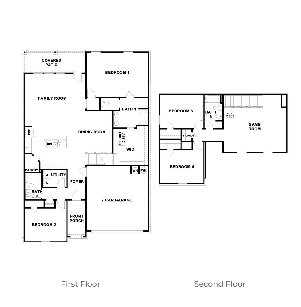 Living area at 2564 WHITTLER Rd - 4 bed 3 bath home