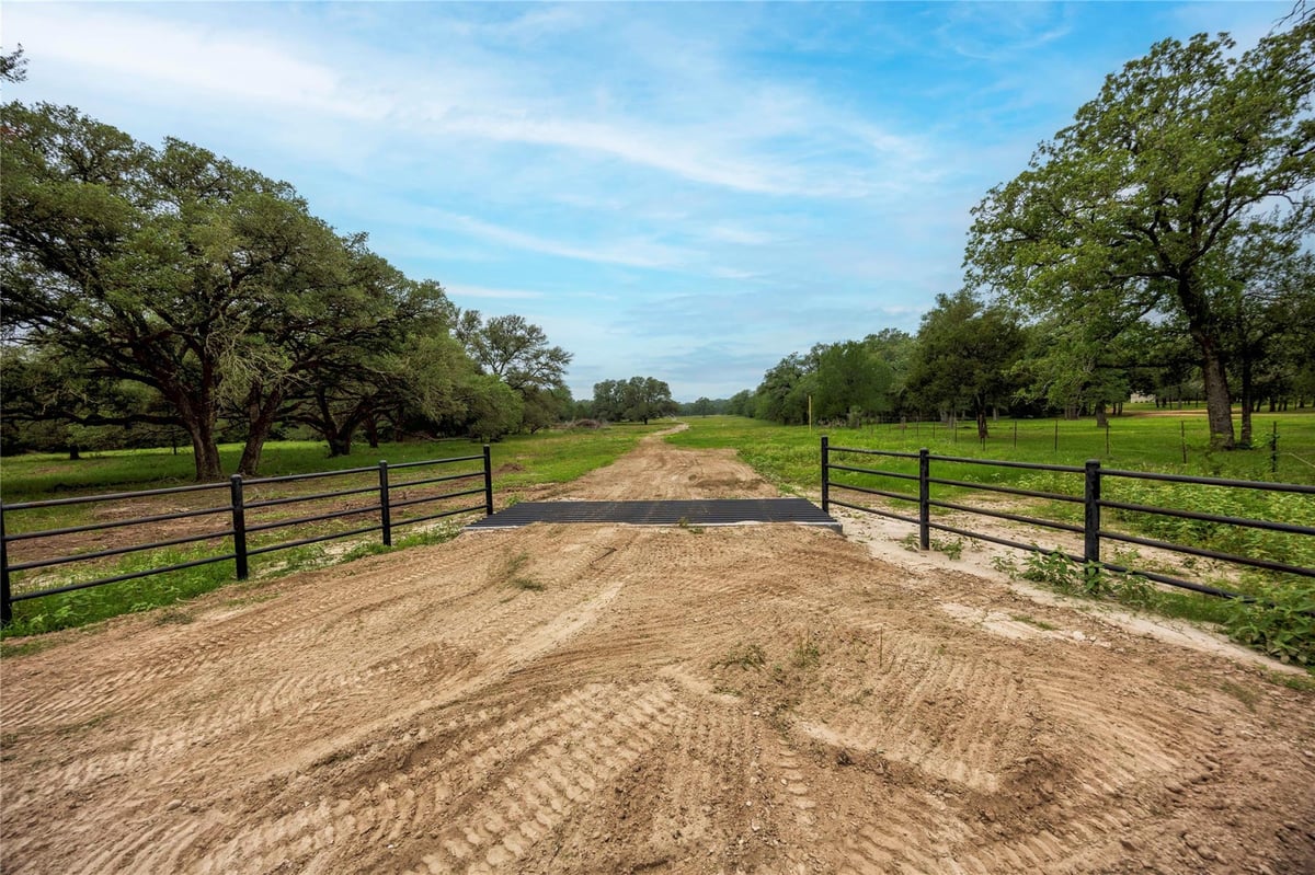 View 2570 Burke Rd in NA 2570 Burke Rd - front exterior - Luxury home in NA, Flatonia, TX