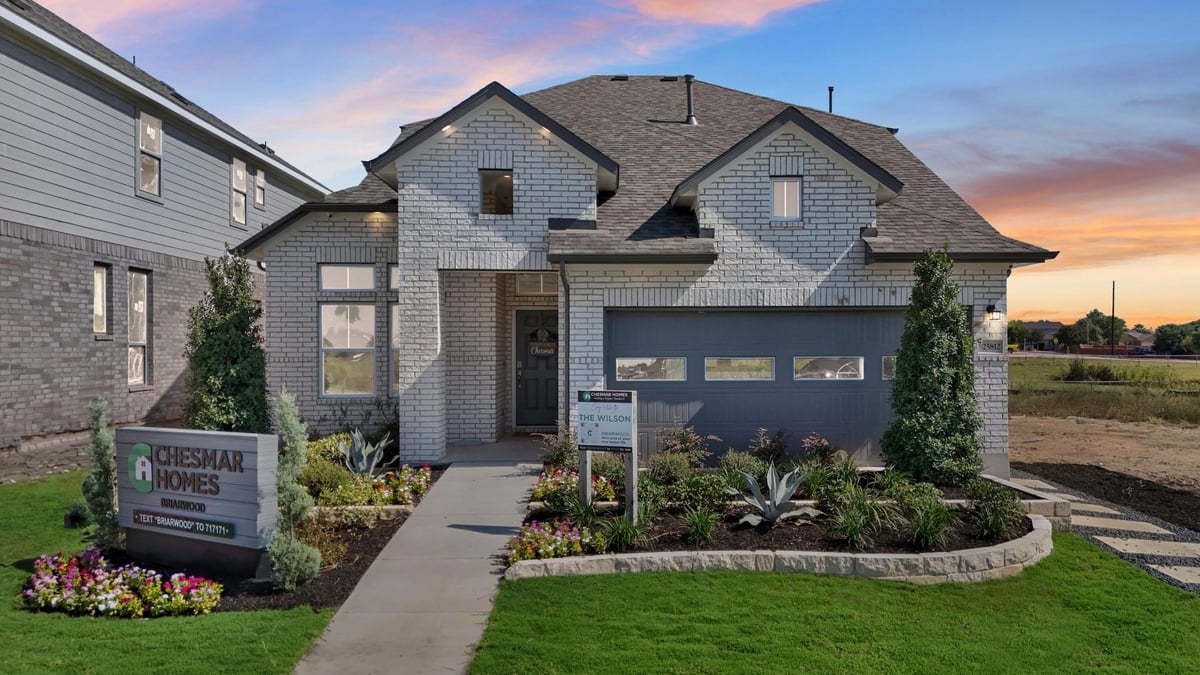 View 25812 Jasmine Sprig LN in Briarwood 25812 Jasmine Sprig LN - front exterior - Luxury home in Briarwood, Elgin, TX