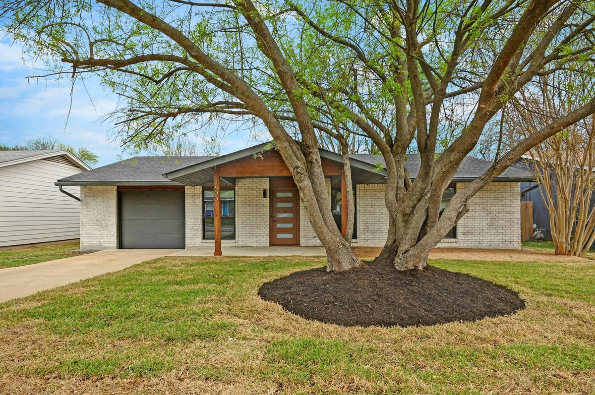 View 2600 Berkett DR in Village 2600 Berkett DR - front exterior - Luxury home in Village, Austin, TX