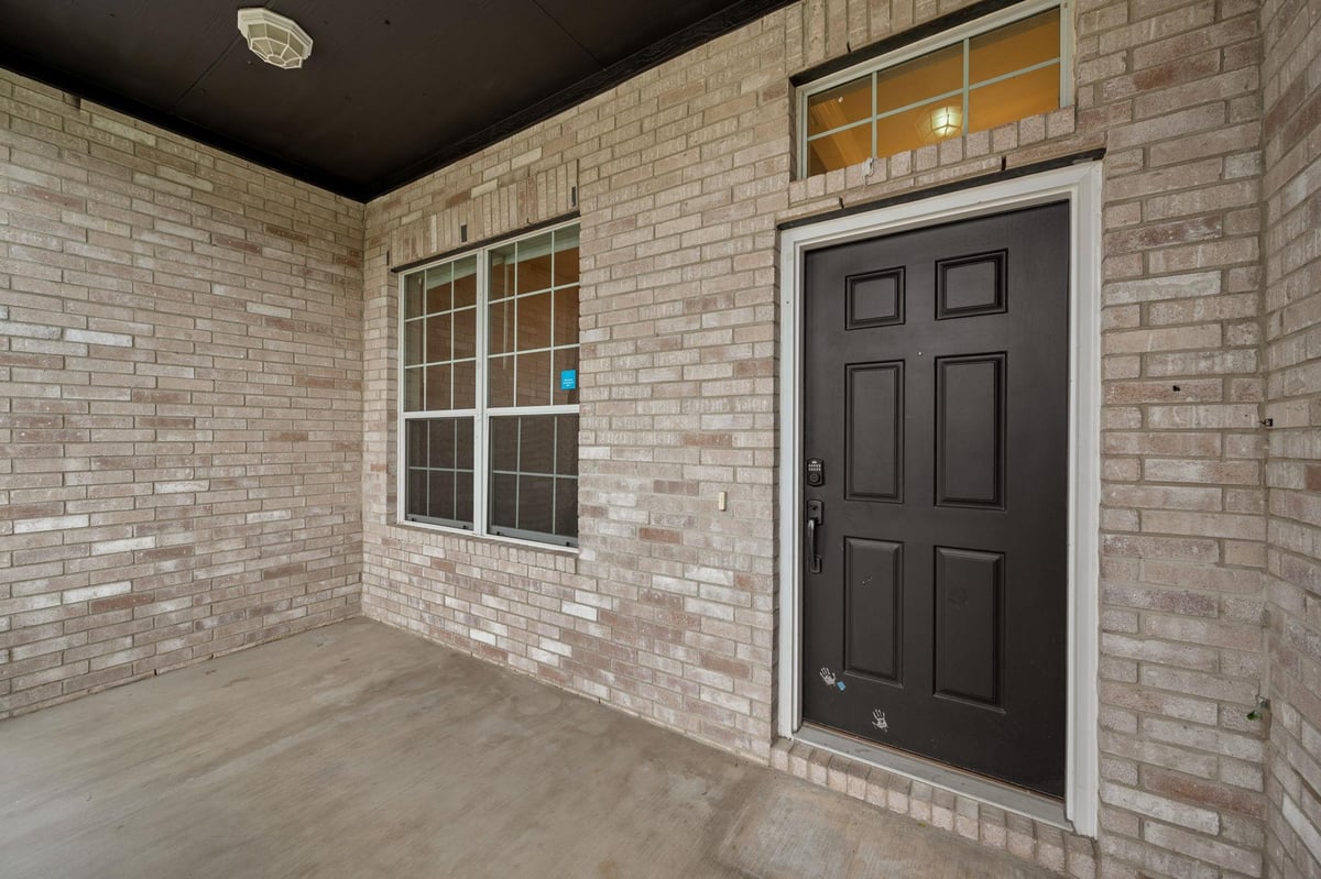 Primary bedroom at 2600 Century Park Blvd - 3 bed 2 bath home