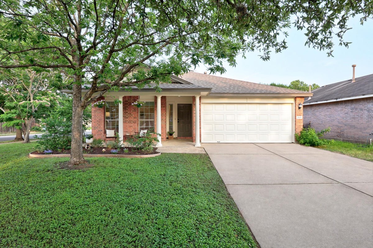 View 2601 Marcus Abrams Blvd in Olympic Heights Sec 02 2601 Marcus Abrams Blvd - front exterior - Luxury home in Olympic Heights Sec 02, Austin, TX