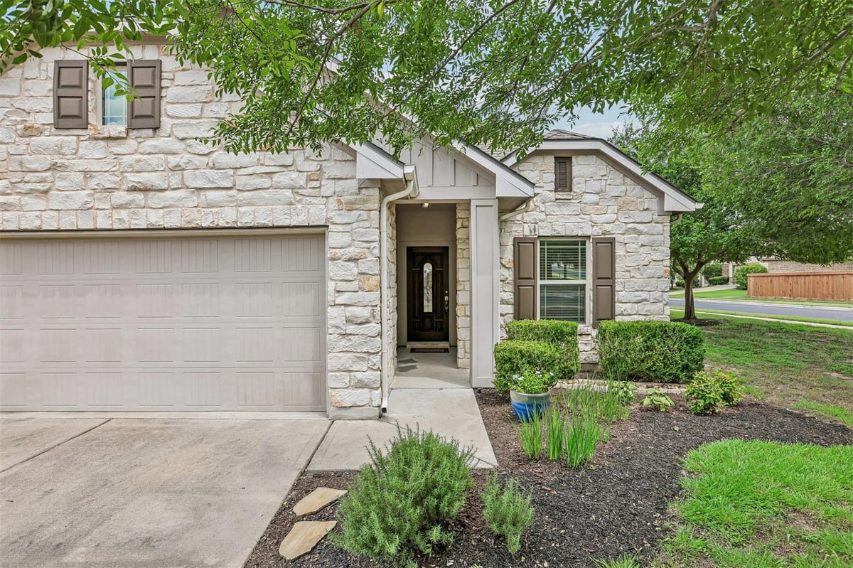 View 2601 Rough Berry RD in Falcon Pointe Sec 14 Ph 1 2601 Rough Berry RD - front exterior - Luxury home in Falcon Pointe Sec 14 Ph 1, Pflugerville, TX