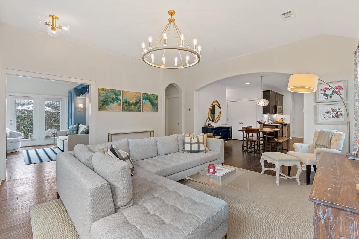 View 2602 Del Curto Rd Unit #D in El Rancho 02 Resub Amd 2602 Del Curto Rd Unit #D - front exterior - Luxury home in El Rancho 02 Resub Amd, Austin, TX