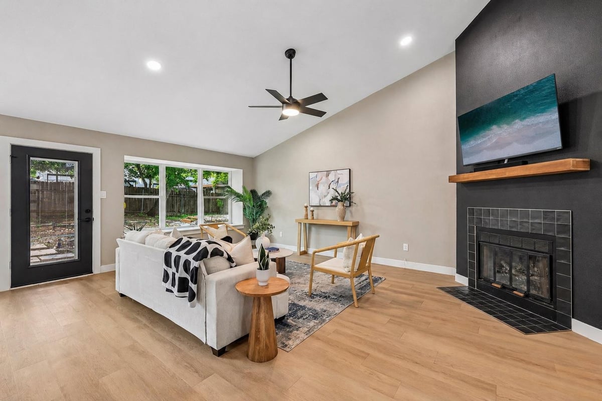 Primary bedroom at 2605 Market Garden Ln - 3 bed 2 bath home