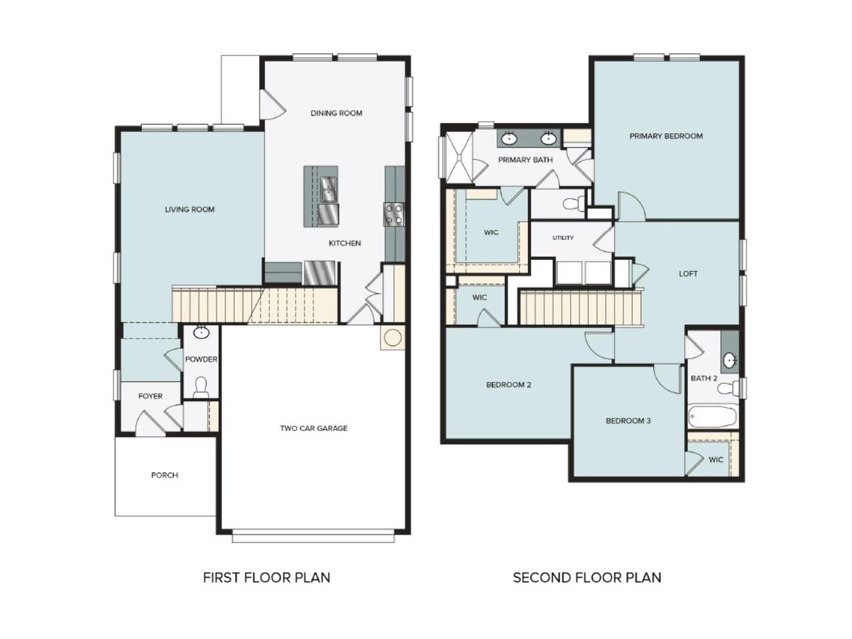 Living area at 2605 Sam Bass Rd Unit #1 - 3 bed 2 bath home
