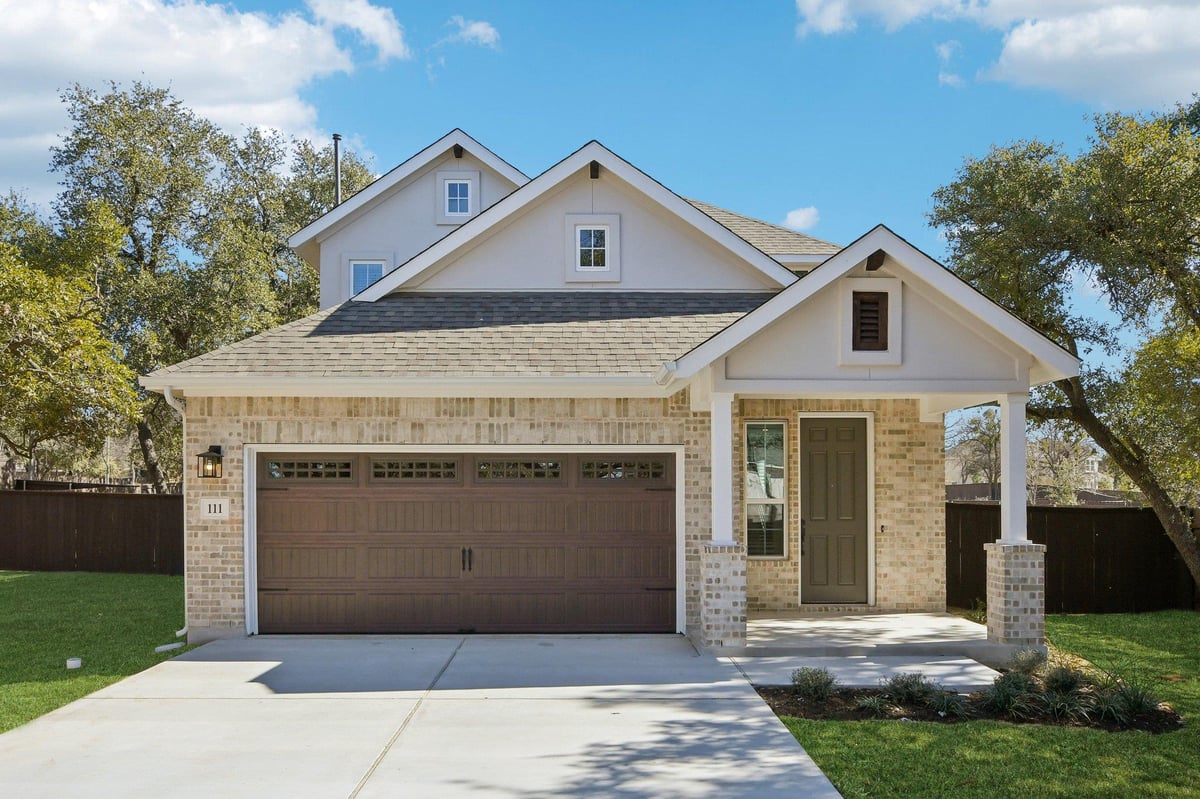 View 2605 Sam Bass Rd Unit #111 in Clear Creek 2605 Sam Bass Rd Unit #111 - front exterior - Luxury home in Clear Creek, Round Rock, TX