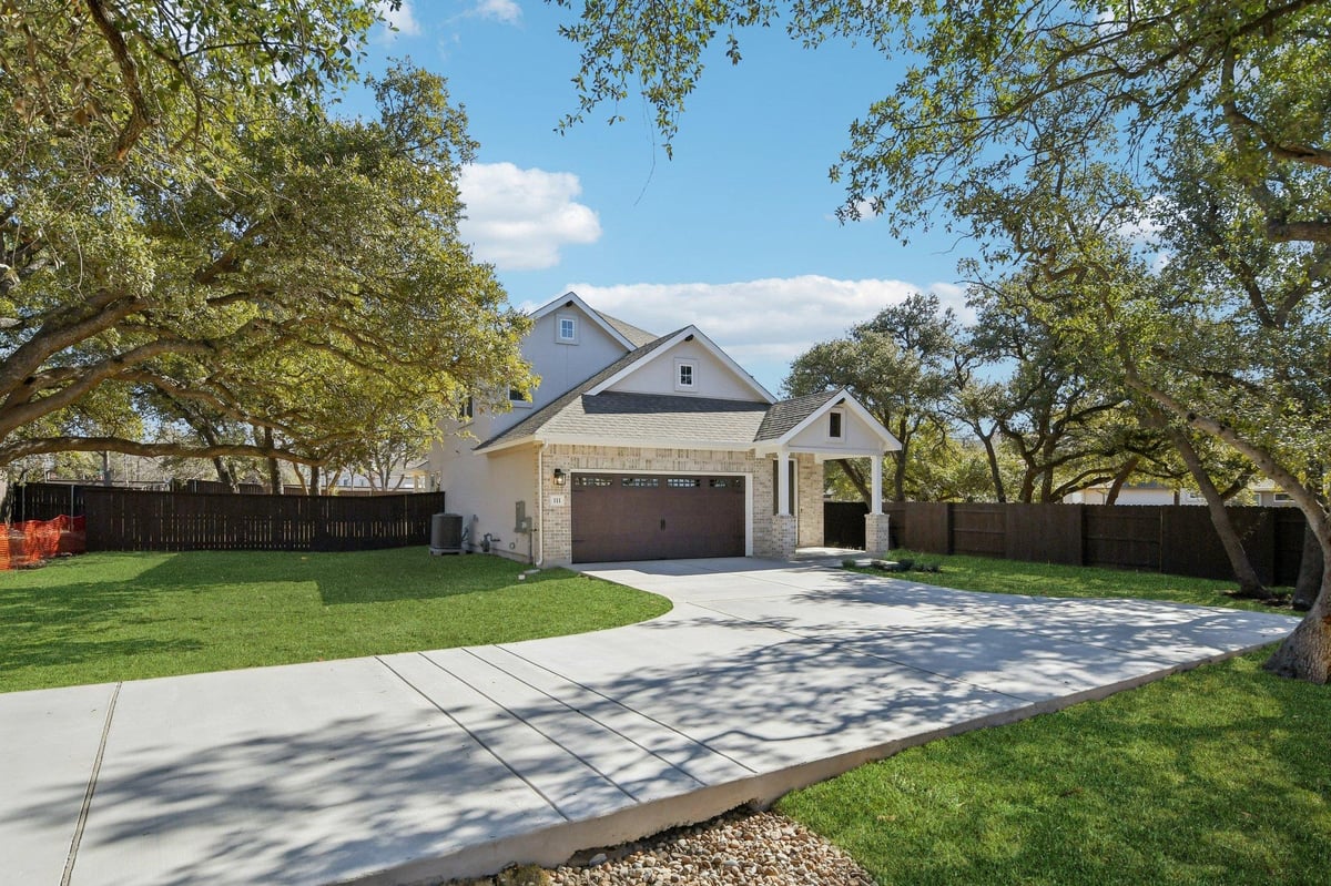 Primary bedroom at 2605 Sam Bass Rd Unit #111 - 3 bed 2 bath home