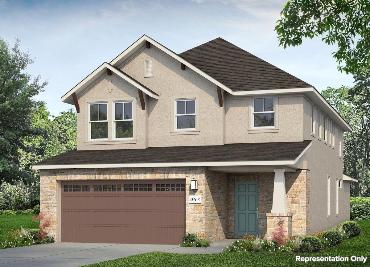 View 2605 Sam Bass RD Unit #55 in Clear Creek 2605 Sam Bass RD Unit #55 - front exterior - Luxury home in Clear Creek, Round Rock, TX