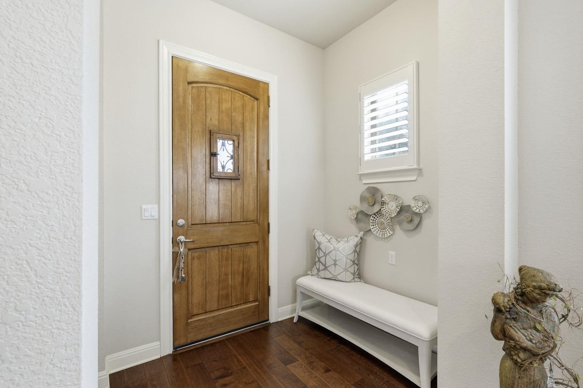 Primary bedroom at 2608 Barbera Pass Unit #90 - 3 bed 2 bath home