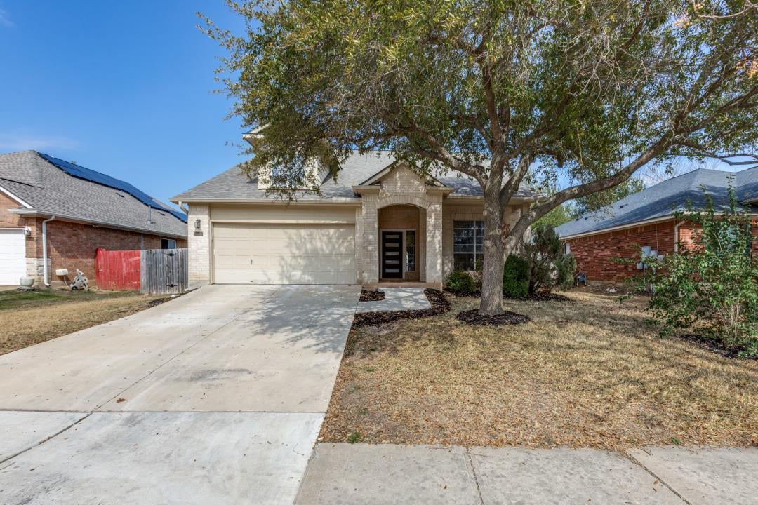 Living area at 2608 Century Park Blvd - 3 bed 2 bath home