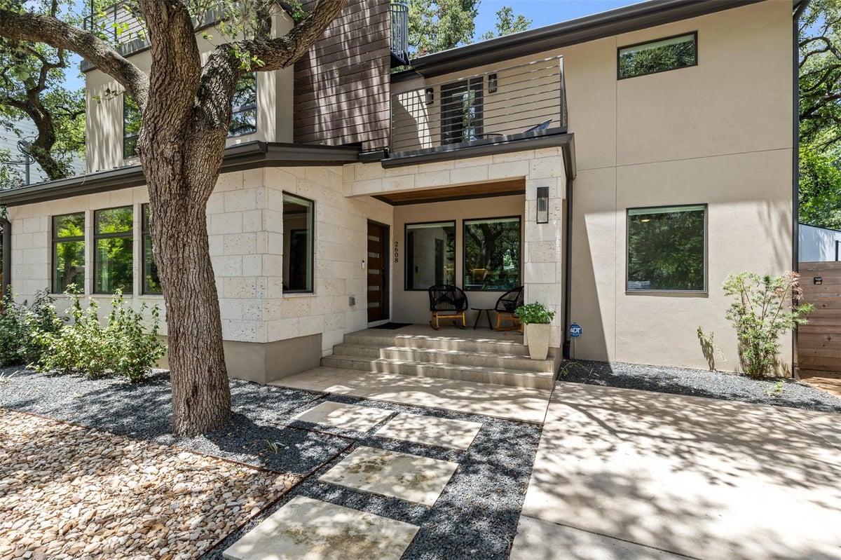 View 2608 Oak Crest Ave in Andersons Resub 2608 Oak Crest Ave - front exterior - Luxury home in Andersons Resub, Austin, TX