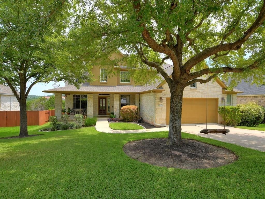 View 2608 Rio Mesa Dr in Steiner Ranch Ph 01 Sec 08 2608 Rio Mesa Dr - front exterior - Luxury home in Steiner Ranch Ph 01 Sec 08, Austin, TX