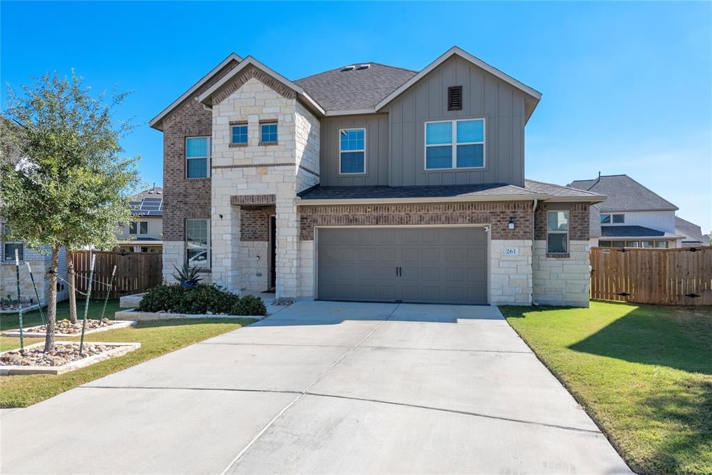 View 261 Fawn River RUN in 6 Creeks Ph 1 Sec 4B 261 Fawn River RUN - front exterior - Luxury home in 6 Creeks Ph 1 Sec 4B, Kyle, TX