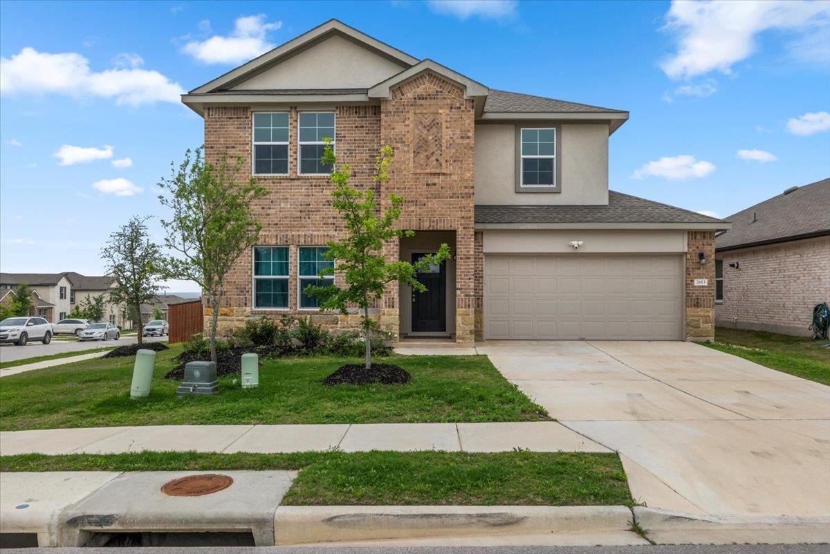 View 2613 INDIAN CLOVER Trl in BAR W RANCH 2613 INDIAN CLOVER Trl - front exterior - Luxury home in BAR W RANCH, Leander, TX