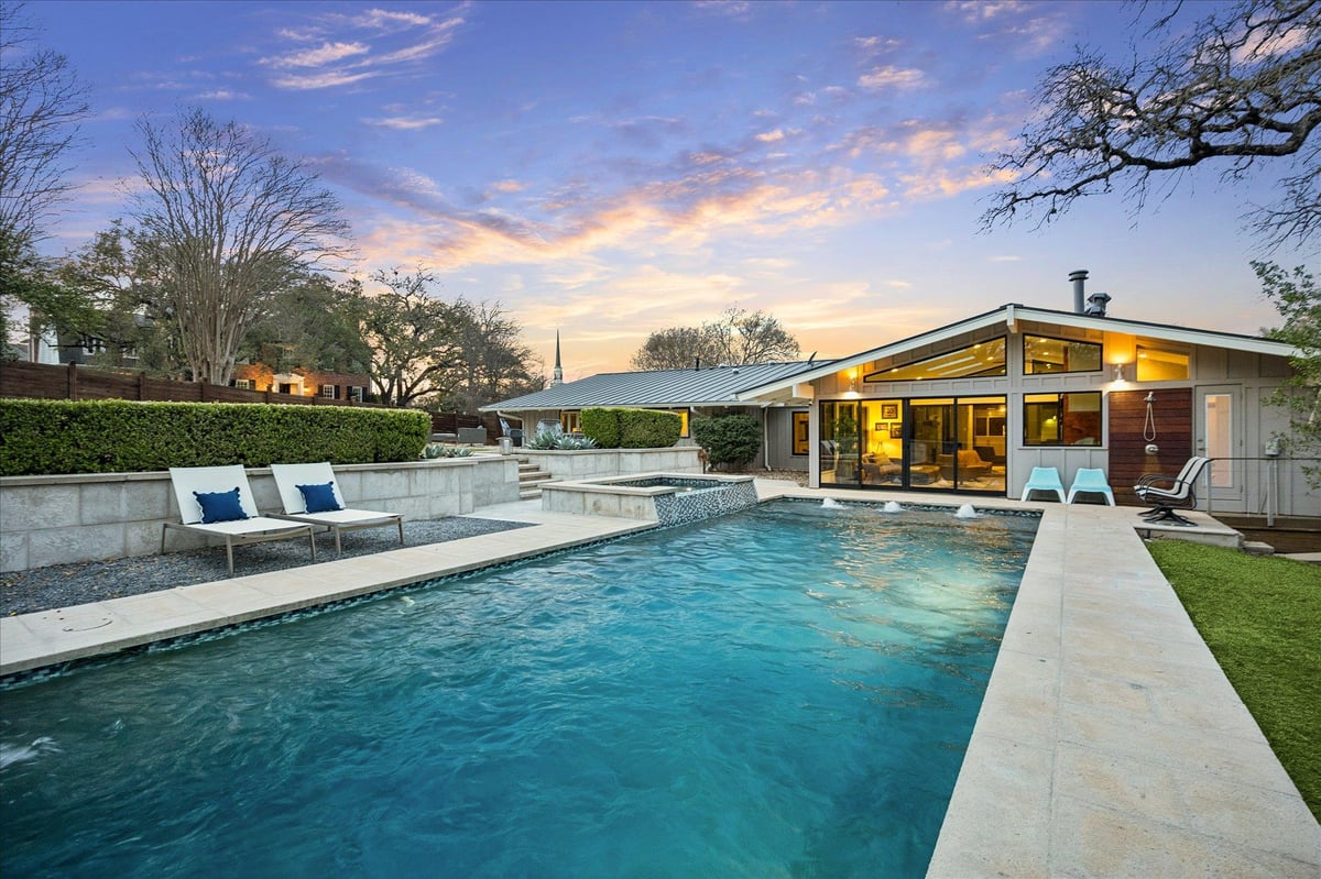 2613 Spring Ln - front exterior - Luxury home in Tarrytown Oaks Sec 02, Austin, TX