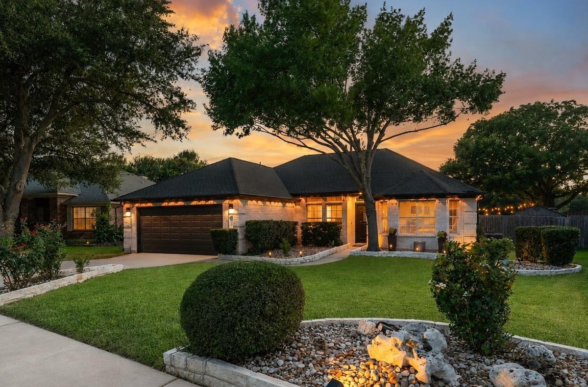 View 2621 Goldfinch DR in Cypress Mill 2621 Goldfinch DR - front exterior - Luxury home in Cypress Mill, Cedar Park, TX