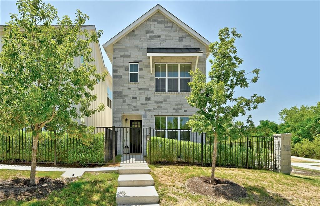 View 2624 Metcalfe Rd Unit #3 in Field House 2624 Metcalfe Rd Unit #3 - front exterior - Luxury home in Field House, Austin, TX