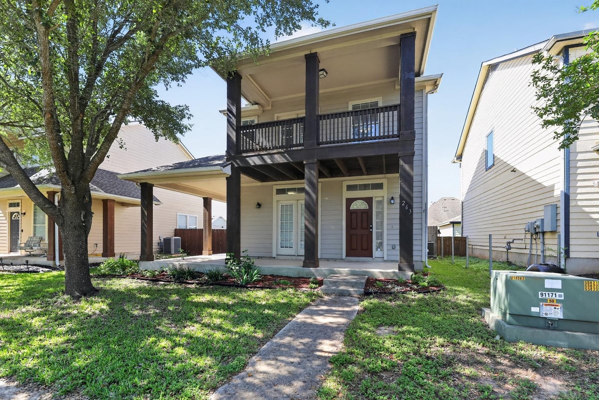 View 263 Rush HVN in Blanco River Village Sec 01 263 Rush HVN - property photo 1 - Luxury home in Blanco River Village Sec 01, San Marcos, TX