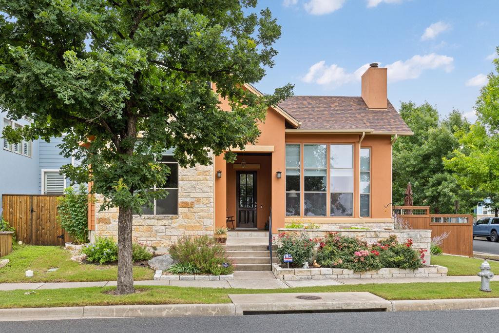 View 2632 Tom Miller ST in Mueller Sec 05 2632 Tom Miller ST - front exterior - Luxury home in Mueller Sec 05, Austin, TX