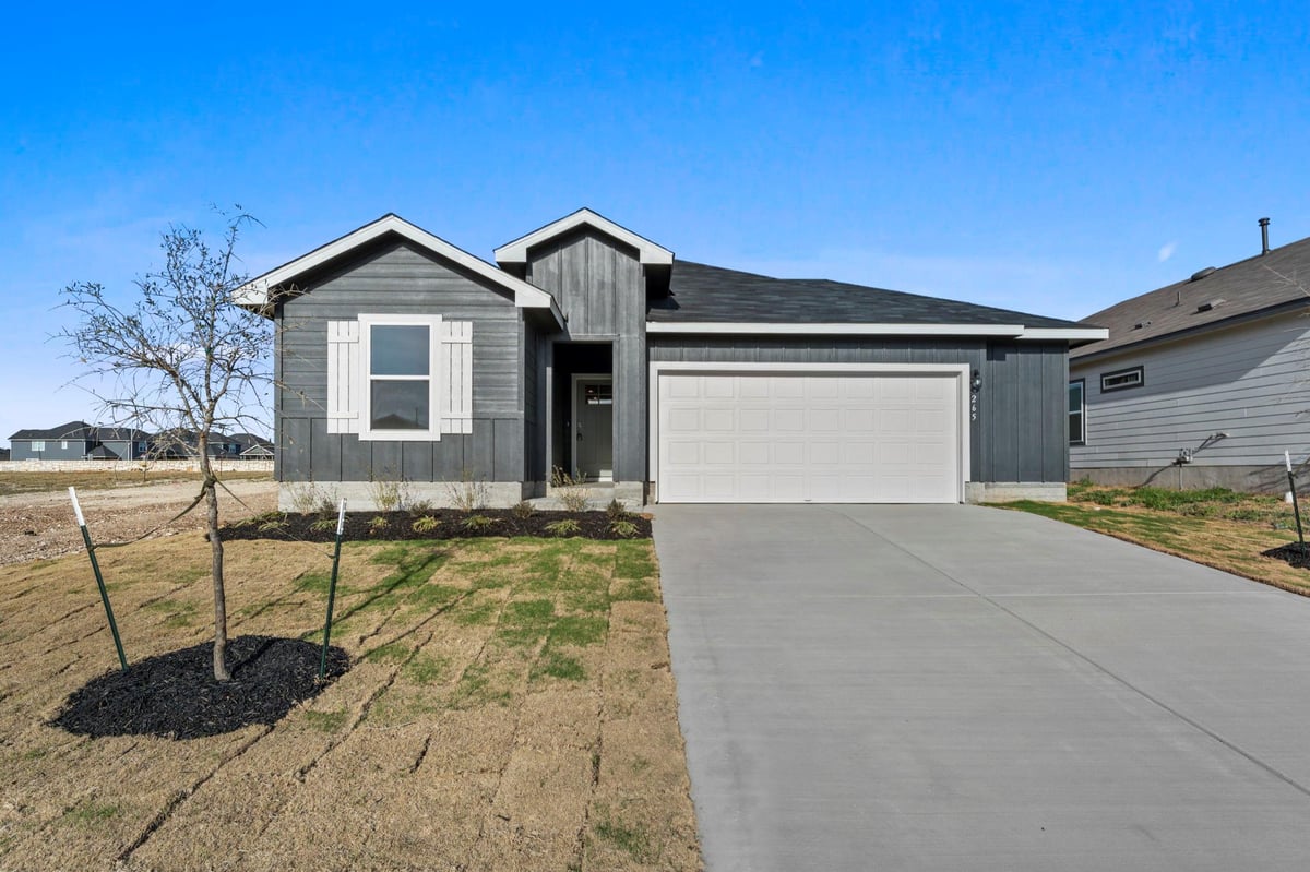 View 265 Denali Dr in Paramount 265 Denali Dr - front exterior - Luxury home in Paramount, Kyle, TX