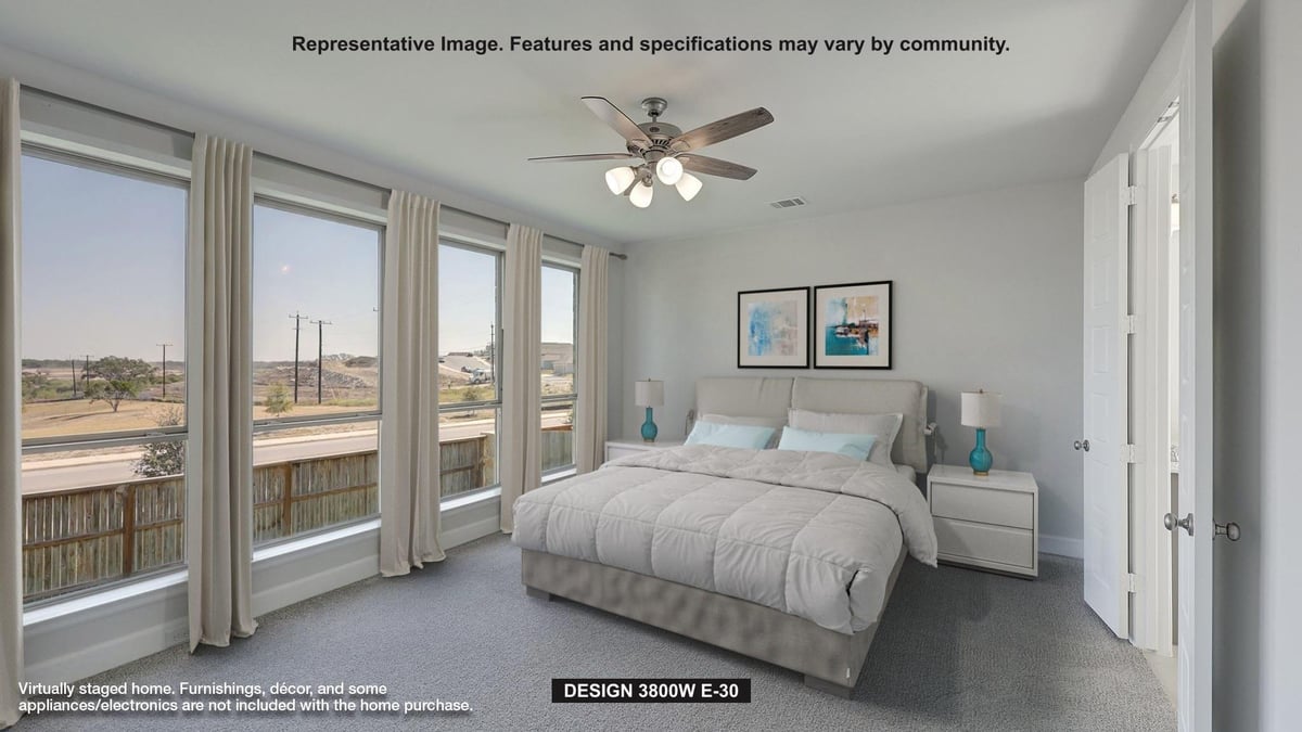 Primary bedroom at 265 Leaning Rock Rdg - 5 bed 4 bath home