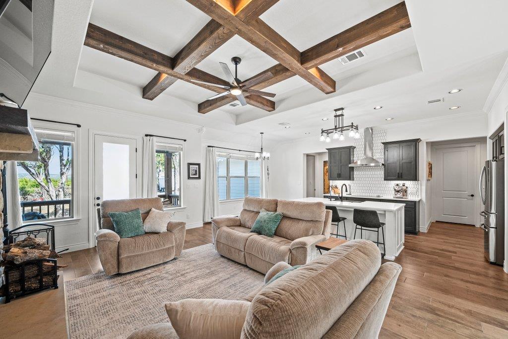 Living area at 267  Eagle Rock Rd - 3 bed 2 bath home