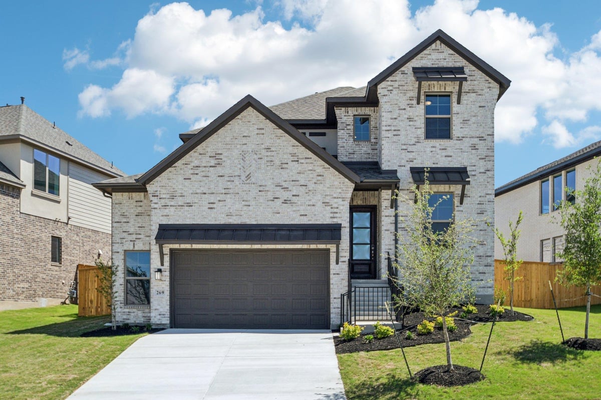 View 269 Prickly Poppy Loop in 6 Creeks 269 Prickly Poppy Loop - front exterior - Luxury home in 6 Creeks, Kyle, TX