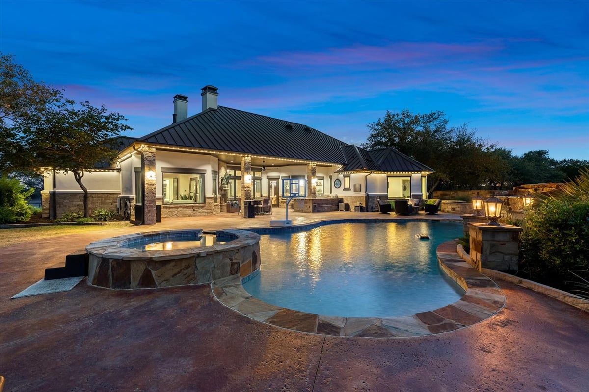View 2700 County Road 282 in Oak Tree Estates 2700 County Road 282 - front exterior - Luxury home in Oak Tree Estates, Leander, TX