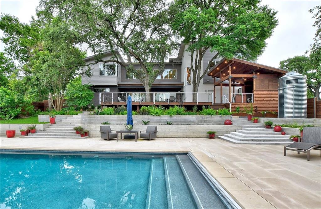 View 2704 Rock Terrace Dr in Barton Hills Sec 03 2704 Rock Terrace Dr - front exterior - Luxury home in Barton Hills Sec 03, Austin, TX